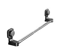 Porte-Serviettes Barre Porte-Serviette Rétractable 60-120cm sans Perçage Porte-Serviettes en Aluminium à Ventouse, Barre Porte-Serviettes à Ventouse rétractable Non perforée