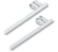 Porte-serviettes Bemm 500 mm, blanc 9016 ZAHTA5SW pour radiateurs de salle de bains, Mera, Cobo Vertical