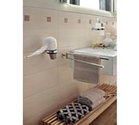 Porte-serviettes Bravat Quaruna 745610, 2 bras, chromé