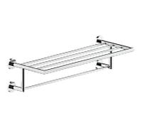 Porte-serviettes Bravat Varuna 776710 chromé, à coller/visser