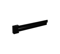 Porte-serviettes burgbad Eqio double, orientable, HHAA016, Couleur: Noir Mat