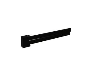 Porte-serviettes burgbad Eqio double, orientable, HHAA016, Couleur: Noir Mat