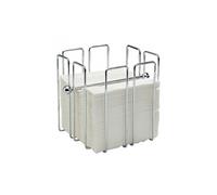 Porte-serviettes chromé de 150 serviettes carrées 33 cm - - Inox190