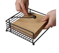 Porte-Serviettes Cocktail avec bras lesté, distributeur en métal moderne et