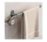 Porte-Serviettes De Salle De Bain, Barre De 20 À 80 Cm, Construction en Alliage D'aluminium, Crochets pour Serviettes Peu Encombrants, Convient pour Les Cuisines(Gray,60cm/23.6in)