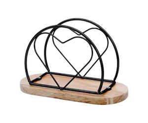 Porte-serviettes de table | Esthétique Moderne Rustique | Porte-serviettes en Papier Antidérapant,pour Intérieur Maison Maison Salle de Bain Appartement Hôtel Restaurant Bar Étagère Table