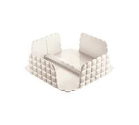 PORTE SERVIETTES DE TABLE "TIFFANY" Milk White