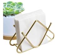 Porte-serviettes, distributeur de papier, design et élégant, support de mouchoirs avec construction en métal robuste pour une utilisation durable et un accès facile aux serviettes, 11,4 x 17,7