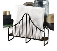 Porte-Serviettes - Distributeur Vertical de Serviettes Support Papier, Pont en Fer Économiseur d'Espace Accessoires de Cuisine Rétro Décoratif Support de pour Comptoir et Table à Manger