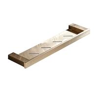 Porte-serviettes doré élégant pour rangement de salle de bain, matériel de salle de bain élégant avec barre unique, parfait pour organiser les serviettes et améliorer la décoration