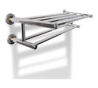 vidaXL Porte-serviettes double Barre fixe 6 tubes