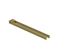 Porte-serviettes double Kludi VELA C 31977N0 Longueur = 430MM Or Brossé