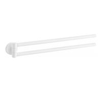 Porte-serviettes double pivotant Mexen Remo, blanc - 70507255-20