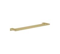 Hansgrohe Porte-serviettes double AddStoris 41743140, Bronze brossé