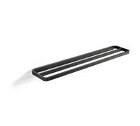Porte-serviettes double Zone Denmark Rim Noir 44x12,5x2,5 cm