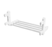 Porte-serviettes électrique 36 W sans perçage en aluminium et plastique - Température constante de 55 °C - Pliable à 90° - Mini sèche-serviettes mural avec écran LCD tactile