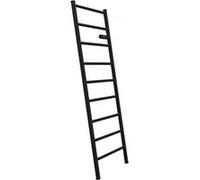 Porte-serviettes électrique haut en forme d'échelle PURLINE NTW STAIR B Noir Noir