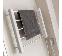 Porte-Serviettes Électrique Mural Sèche-serviettes Bain Séchoir à Serviettes