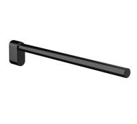 porte-serviettes emco flow, 1 bras, rigide, 320 mm, 275013332, couleur : noir