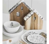 Räder, Petite maison de serviettes en bois d'acacia