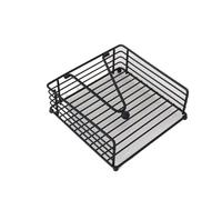 Porte-serviettes en fer, boîte de rangement de mouchoirs, salon, maison, chambre à coucher, Restaurant occidental, porte-serviettes en papier plat carré Pour Maison Cuisine