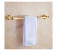 Porte-serviettes en jade européen - Porte-serviettes de salle de bain unipolaire motif loup gris élégant pour salle de bain et toilettes - et solution gain de place