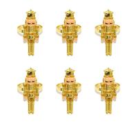 Porte-Serviettes en Métal Antirouille 6 Pièces Soldats De Vacances Vaisselle Cuisine Essentiels Accessoires D'arrangement Table Festival Facile