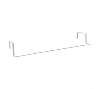 Porte-serviettes en métal pour radiateur - Pour suspendre serviettes et vêtements - Robuste - Fixation sans perçage - Convient pour salle de bain et buanderie - Blanc - Taille L