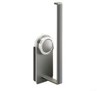 Porte-serviettes en papier avec ventouse double mode pour un placement vertical ou horizontal sur les miroirs ou façades d'armoire