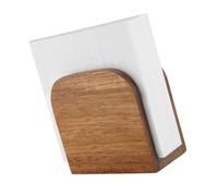 Porte-serviettes en papier en bois d ', distributeur de serviettes pour usage domestique et commercial, cuisine, salle à manger, décoration, porte-mouchoirs polyvalent