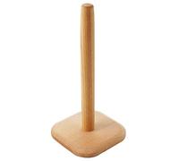 Porte-Serviettes en Papier en Bois, Porte-Serviettes en Papier Organisateur de Serviettes en Papier Debout sur Le Comptoir Distributeur de Rouleaux sur Pied pour Cuisine, Salle de Bain(Base carrée)