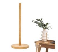 Porte Serviettes en Papier en Bois - Support De Serviette en Papier avec Base | Pas Facile À Déformer | Rack De Rangement De Rouleau pour Cuisine Et Table À Manger, Plan De Travail