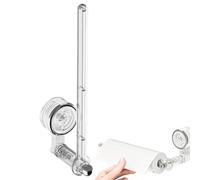 Porte-serviettes en papier | Porte-serviettes | Distributeur de serviettes à ventouse rotatif pour film étirable, bureau, salle de bain, maison, hôtel, restaurant, dortoir