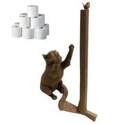Porte-serviettes en papier, Porte-serviettes en papier pour chat - Décoration porte-papier pour petits animaux en résine - Décoration de bureau, porte-rouleau de cuisine pour cuisine, salon