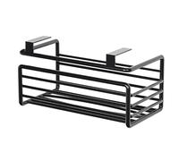 Porte-serviettes en papier pour comptoir, étagère en papier de soie - Sans perçage - Porte-serviettes en papier à grande ouverture en arc sous l'armoire, pour la cuisine