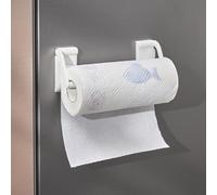 Porte-serviettes en papier pour réfrigérateur, distributeur de rouleaux de réfrigérateur réglable avec aimant puissant, support de cuisine sans perçage, support de cuisine pour micro-ondes, linge, ABS