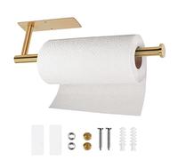 Porte-Serviettes en Papier sous Armoire pour Cuisine - Cuivre doré