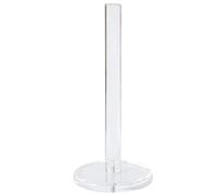 Porte-serviettes En Papier - Support De Comptoir En Acrylique De 30 Cm, Porte-rouleau De Cuisine | Porte-mouchoirs Transparents Autoportants Pour Rouleaux Standards Et Grands, Base Stable | Utilisatio