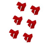 Porte-Serviettes en Velours décoratif, Design avec nœud Papillon, Parfait pour Les Mariages, Les Restaurants, Les fêtes, Les Festivals, Les dîners, Les décors