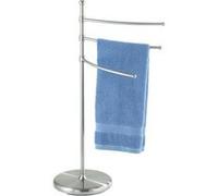 WENKO Porte-Serviettes Adiamo - Porte-vêtements, 3 Bras, Acier, 28.5 x 90 x 53 cm, Mat