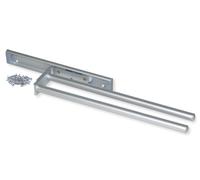 Porte-serviettes extensible 2 bras aluminium anodisé mat 439 mm EMUCA 7054362