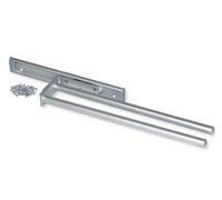 Porte-serviettes extensible 2 bras aluminium anodisé mat 439mm - - 7054362