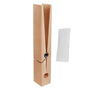 Porte-serviettes géant - Poignées en bois massif, énormes attaches en bois | Porte-serviettes géants pour salle de bain, grandes pinces en bois robustes pour buanderie, salon, cuisine