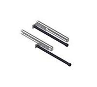 Porte-serviettes Giese 91113-14 extensible, longueur 300 à 480 mm, noir mat
