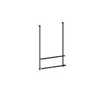 Porte-serviettes Giese Server 30860-14 pour douches en verre, noir mat