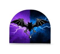 Porte-serviettes gothique en acrylique violet et bleu pour l'extérieur, la salle à manger, la salle à manger, la décoration d'intérieur pour l'extérieur, la salle à manger 1 lot