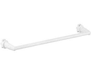 Porte-serviettes Handy 36 sans trous pour tubes ronds, visses au radiateur sèche-serviettes sans perçage - Fabriqué en Italie - blanc