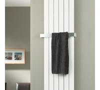 Porte-serviettes HSK 340 mm, adapté au Mod. Atelier Line et Alto conçoivent des radiateurs, 860001-340-04, Couleur: blanc