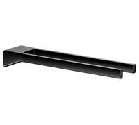 Porte-serviettes KEUCO AVENO, profondeur 340 mm, 2 bras, fixe, 14619370000, Couleur: Noir Mat