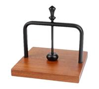 Porte-serviettes Lesté - Distributeur De Papier À Base De Bois Avec Bras En Métal, Organisateur Carré De Serviettes De Cocktail | Décor De Ferme Vintage Pour Comptoir De Cuisine, Bar, Café, Table À Ma